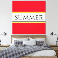 SOMMER Sporty Helle Rot-Orange Gelbe Streifen