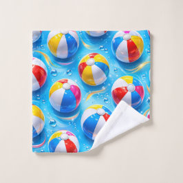 Sommer-Spritzball, Premium-Hand- und Schlägerball Badhandtuch Set
