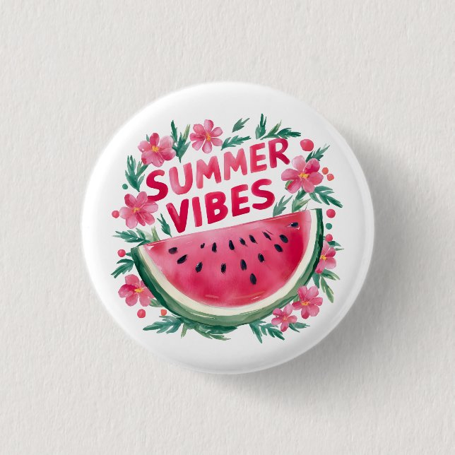Sommer Stimmung Button (Vorderseite)