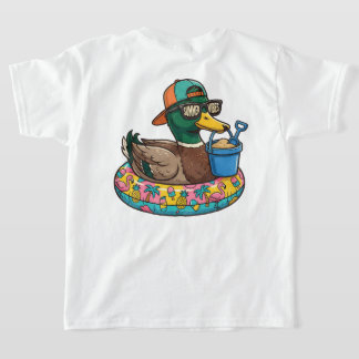 Sommer Stimmung Ente, Lustiges Sommer-Shirt  T-Shirt