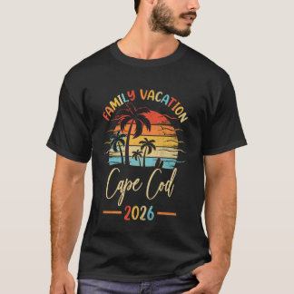 Sommer Stimmung Familienurlaub 2026 Cape Cod Stran T-Shirt
