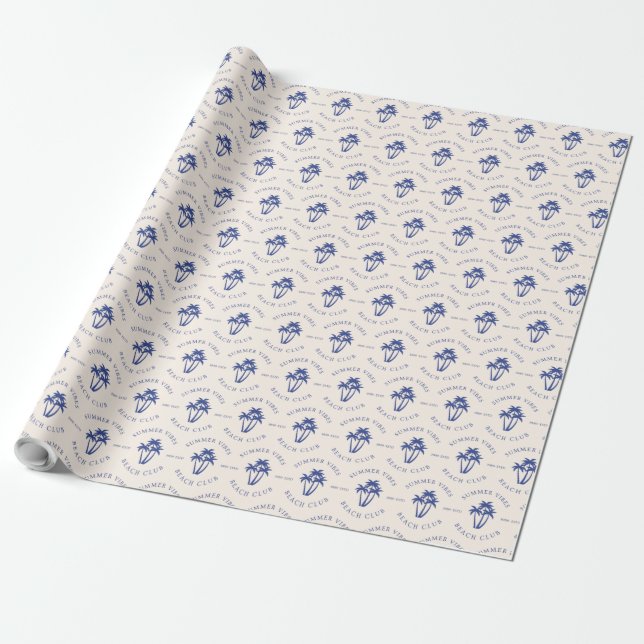 Sommer Stimmung Geschenkpapier (Ungerollt)