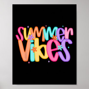 Sommer Stimmung Hawaii Strand Sonnenschein Lustige Poster