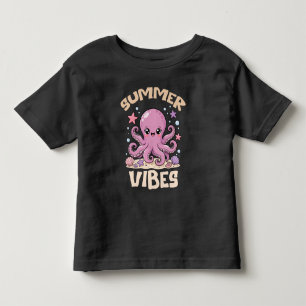 Sommer Stimmung Kinder Oktopus Kleinkind T-shirt