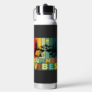 Sommer Stimmung Natur Camping Urlaub Abenteuer Trinkflasche