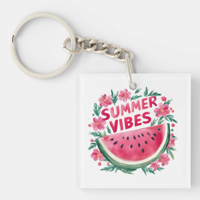 Sommer Stimmung Schlüsselanhänger (Vorderseite)