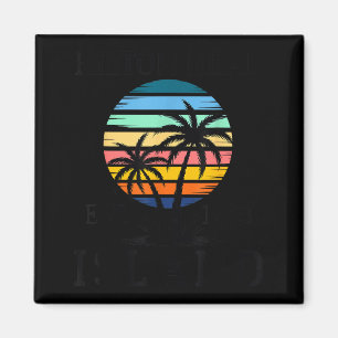 Sommer Stimmung Strand Sonnenuntergang South Carol Magnet