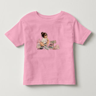 Sommer Stimmung Süßes Mädchen Urlaub T-Shirt