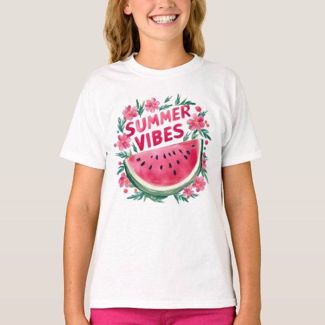 Sommer Stimmung T-Shirt (Vorderseite)