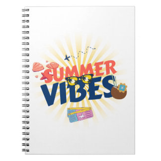 Sommer Stimmung – Tropischer Urlaub Notizblock