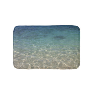 Sommer-Strand-blaues Ozean-Wasser Badematte