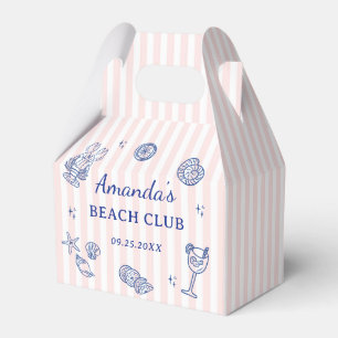 Sommer-Strand-Erwachsenen-Geburtstagsfeier Geschenkschachtel