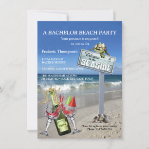 Sommer Strand Junggesellenparty