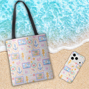 Sommer Strand Muster Süßer Strand Tasche