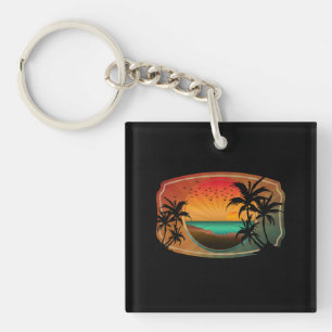 SOMMER STRAND NATUR VINTAGE SCHLÜSSELANHÄNGER