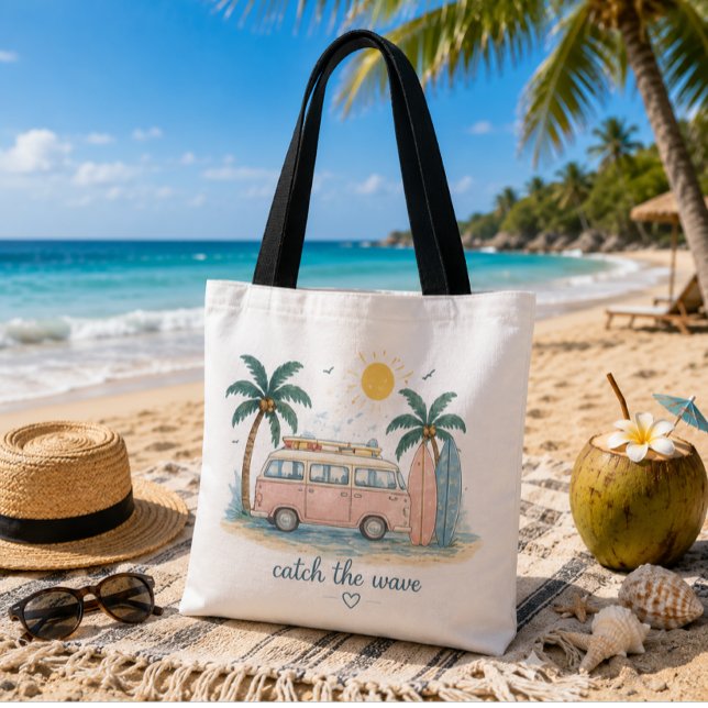 Sommer-Strandtasche Catch the Wave Tasche (Von Creator hochgeladen)