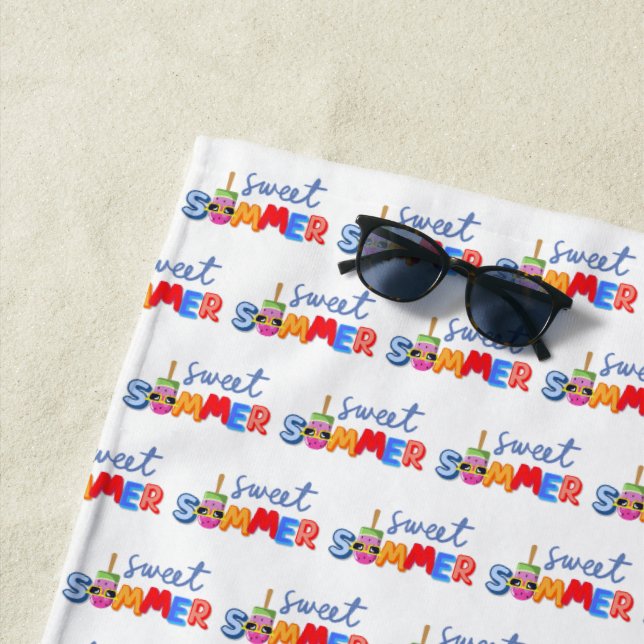 Sommer Strandtuch (Beispiel)