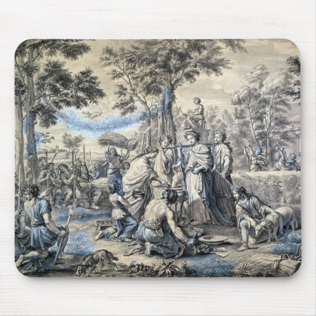 Sommer, Studie für eine einer Reihe Tapisserien MA Mousepad (Vorne)