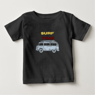 Sommer-Surf-Zeit Baby-Junge  Baby T-shirt