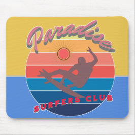 Sommer-Surfclub - Strandwetter Mousepad
