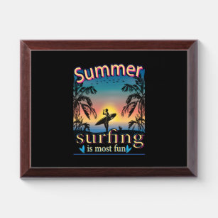 Sommer - Surfen macht Spaß Awardplakette