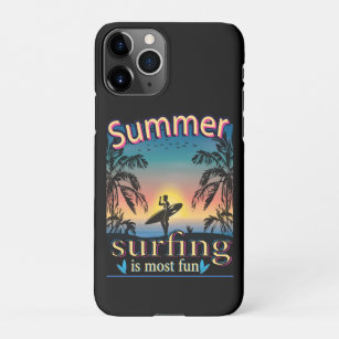Sommer - Surfen macht Spaß iPhone 11Pro Hülle