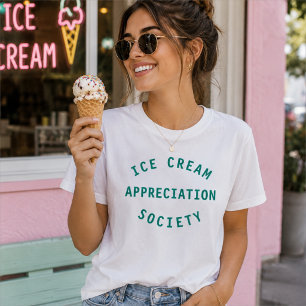 Sommer-T-Shirt   Ice Cream Appreciation Society T-Shirt