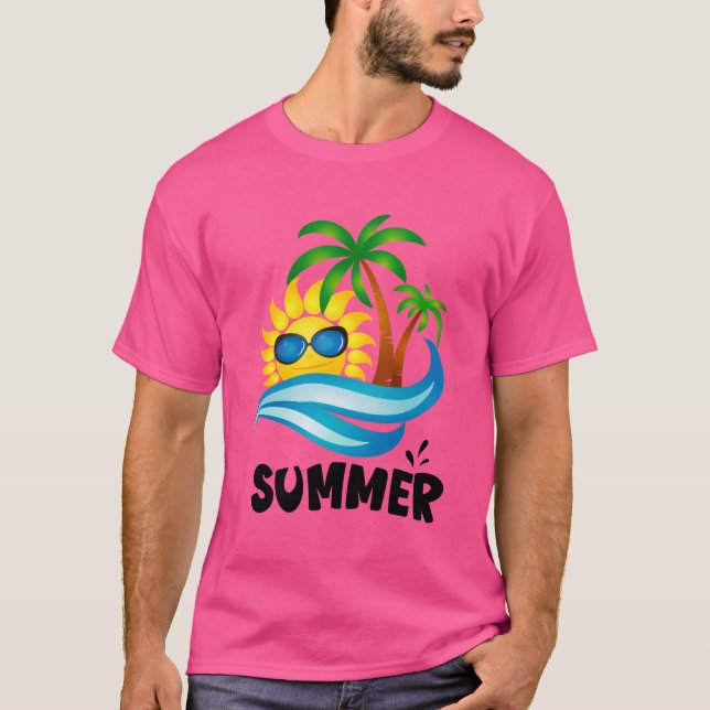 Sommer-T-Shirt T-Shirt (Vorderseite)