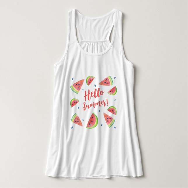 Sommer Tank Top (Design Vorderseite)