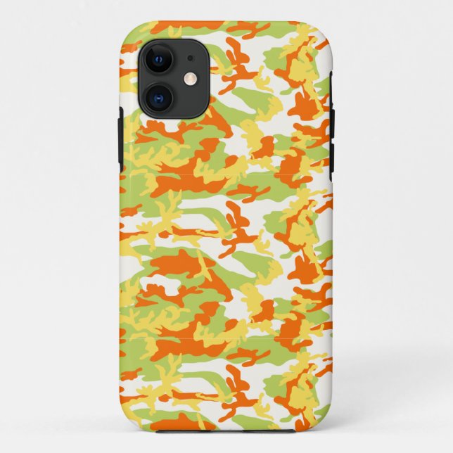 Sommer-Tarnmuster Case-Mate iPhone Hülle (Rückseite)