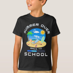 Sommer über zur Schule T-Shirt