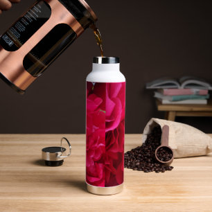 Sommer und Winter Klassische Rose Blume Trinkflasche