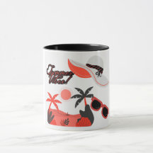 Sommer-Vibe-Kaffeetasse