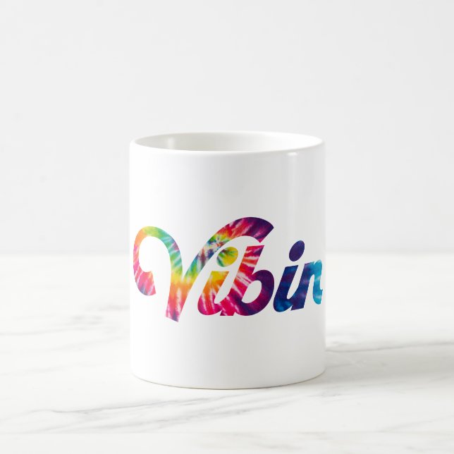 Sommer-Vibe-Print Kaffeetasse (Mittel)