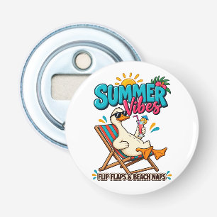 Sommer-Vibes-Ente – Flip Flops Flaschenöffner