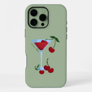 Sommer-Vibes Kirsche iPhone 16 Pro Max Hülle