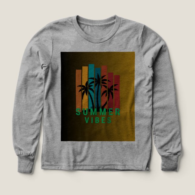 Sommer-Vibes Mädchen T-Shirts ☀️💖 (Design Vorderseite)