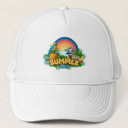 Sommer-Vibes-Strand Truckerkappe