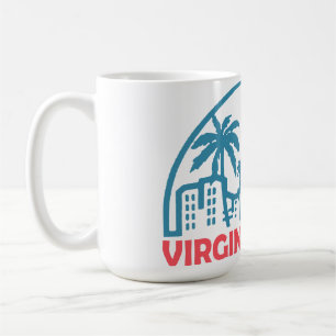 Sommer virginia beach- virginia  kaffeetasse