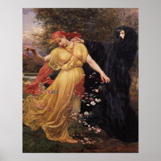 Sommer vom Winter berührt Poster (Vorne)