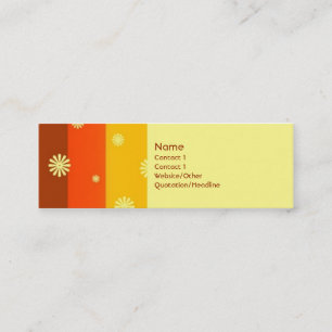 Sommer von 74 mini visitenkarte