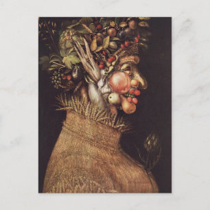 Sommer von Giuseppe Arcimboldo Postkarte