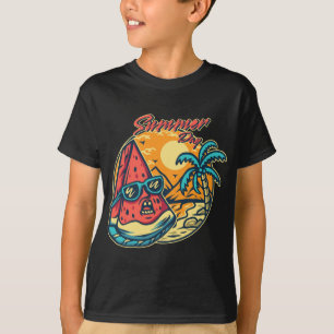 Sommer Wassermelone Sommerfrüchte Sommer Vacati T-Shirt