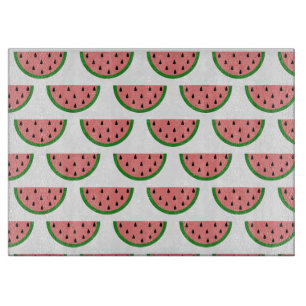 Sommer-Wassermelonen-Fruchtscheiben-Muster Schneidebrett