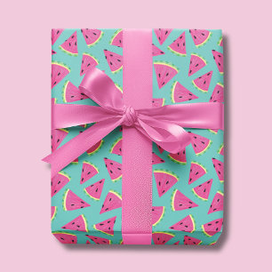 Sommer-Wassermelonen-Muster Geschenkpapier