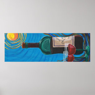 Sommer-Wein Poster