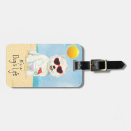 Sommer Westie Gepäckanhänger