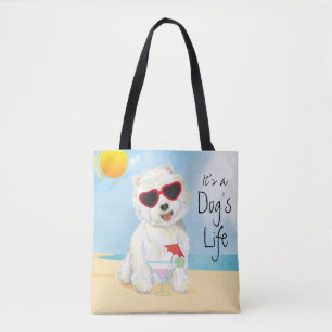 Sommer Westie Tasche