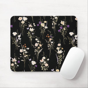 Sommer-Wildblumensträuße Abstrakte Gestaltung Mousepad