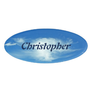 Sommer-Wolken Namenschild